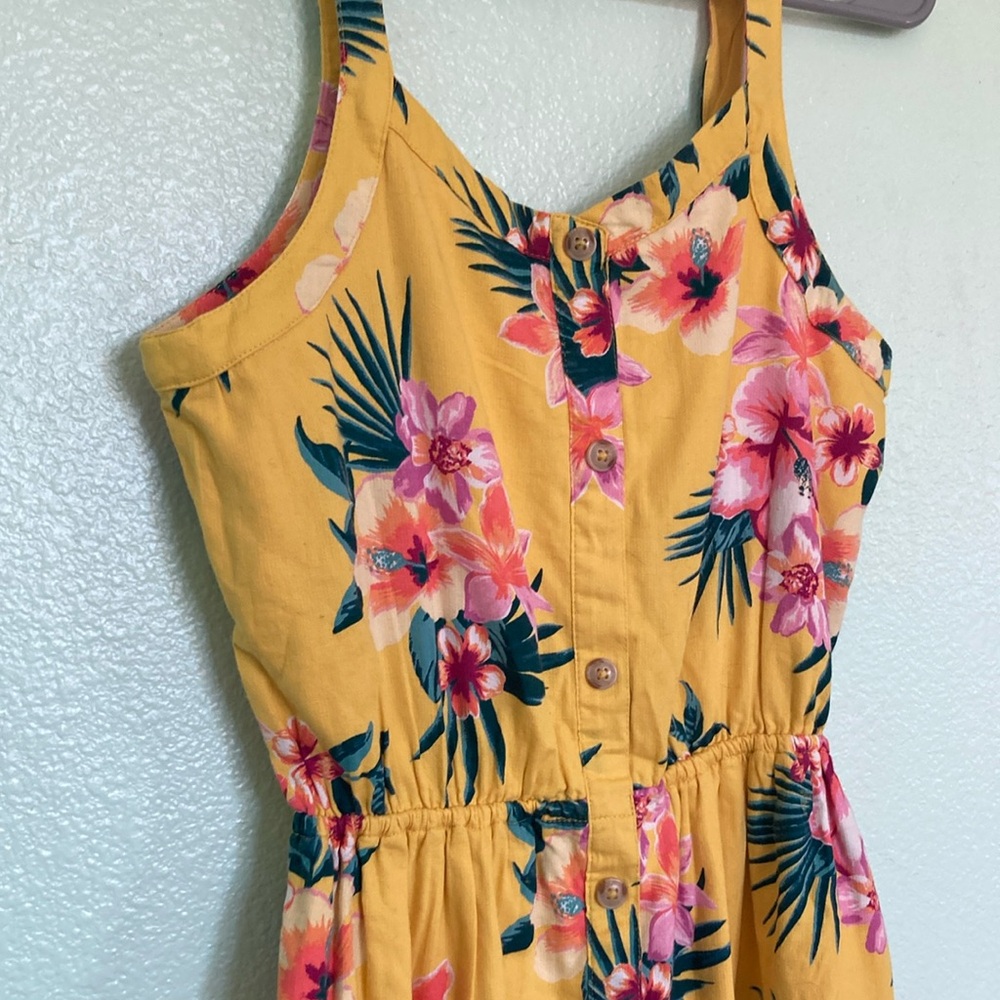 Floral Yellow Sundress - Picture 2 of 5